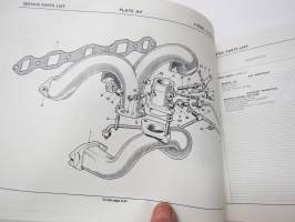 Morris 1-ton, 1 1/2-ton series LD1 and LD2 Service Parts List -varaosaluettelo