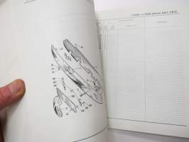 Morris 1-ton, 1 1/2-ton series LD1 and LD2 Service Parts List -varaosaluettelo