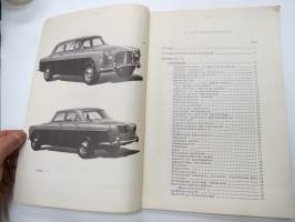 Rover 3L käyttöohjeet ja määräaikaishuolto -operator´s manual + service
