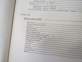 Rover 3L käyttöohjeet ja määräaikaishuolto -operator´s manual + service