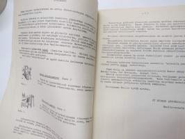 Rover 3L käyttöohjeet ja määräaikaishuolto -operator´s manual + service