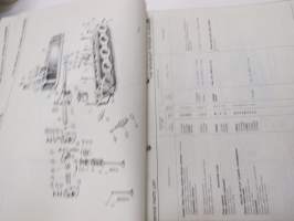 Wolseley Fifteen Hundred 1500 Service Parts List -varaosaluettelo
