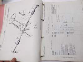 Wolseley Fifteen Hundred 1500 Service Parts List -varaosaluettelo
