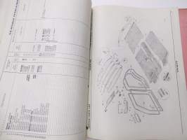 Wolseley Fifteen Hundred 1500 Service Parts List -varaosaluettelo