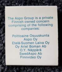 Aspo-Group 50  -tulitikkurasia.