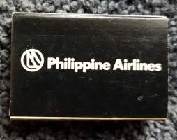 The Manila Hotel &amp; Philippine Airlines - tulitikku rasia.