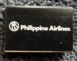 The Manila Hotel &amp; Philippine Airlines - tulitikku rasia.