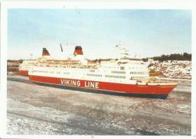 Viking Line Turella -84   - laivakortti, laivapostikortti kulkematon