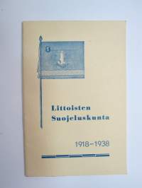 Littoisten Suojeluskunta 1918-1938 -20-vuotishistoriikki / local National Guard history of Littoinen