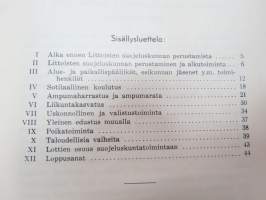 Littoisten Suojeluskunta 1918-1938 -20-vuotishistoriikki / local National Guard history of Littoinen