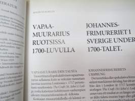 Kultaa ja taivaansinistä - I guld och himmelsbått -Turun Maakuntamuseo näyttelyesite nr 15, näyttelykirja, vapaamuurarihistoriaa -exhibition publication / catalog