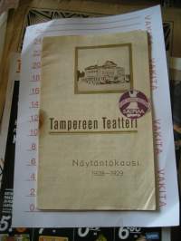 tampereen teatteri näytäntökausi 1928-1929