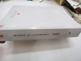 Citroën - Mondial de L´automobile 2002 binder, in english -englanninkielinen mallistoesittelykansio vuoden 2002 autonäyttelyyn