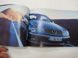 Mercedes-Benz The CL-Class Coupés 2003 -esitekirja / myyntiesite