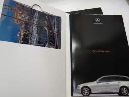 Mercedes-Benz The C-Class Sports Coupé - The New C-Klasse estate 2001 -lanseerauskansio / pressikansio - Press release kit