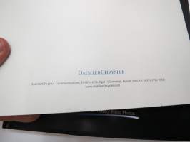 Mercedes-Benz The C-Class Sports Coupé - The New C-Klasse estate 2001 -lanseerauskansio / pressikansio - Press release kit