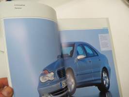 Mercedes-Benz The C-Class Sports Coupé - The New C-Klasse estate 2001 -lanseerauskansio / pressikansio - Press release kit