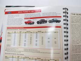 Ford - Lincoln - Mercury 2003 Product Information USA-models -mallistoesittely, lanseerauskansio / pressikansio - Press release kit