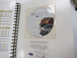 Ford - Lincoln - Mercury 2003 Product Information USA-models -mallistoesittely, lanseerauskansio / pressikansio - Press release kit