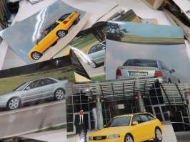 Audi S4, S4 Avant 1998 -mallistoesittely, lanseerauskansio / pressikansio - Press release kit