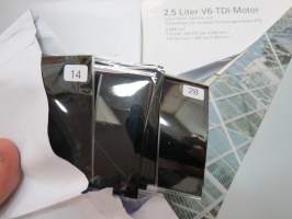 Audi S4, S4 Avant 1998 -mallistoesittely, lanseerauskansio / pressikansio - Press release kit