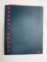 Honda Legend 1996 -mallistoesittely, lanseerauskansio / pressikansio - Press release kit