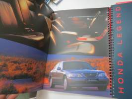 Honda Legend 1996 -mallistoesittely, lanseerauskansio / pressikansio - Press release kit