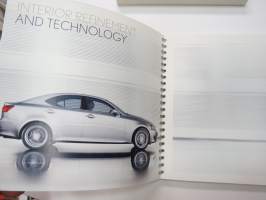 Lexus IS 220d / IS 250 -mallistoesittely, lanseerauskansio / pressikansio - Press release kit