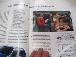 Fiat Punto -myyntiesite / sales brochure