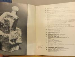 Wäinö Aaltosen museo- luettelo 1972