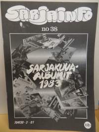 Sarjainfo no 38 1/1983 Sarjakuva-albumit 1983