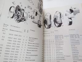 Lynx 1988 320 alkaen rungon nr 870551, 330 alkaen rungon nr 870939 moottorikelkka -varaosaluettelo - reservdelskatalog / snow scooter parts manual