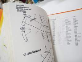 Lynx 1988 320 alkaen rungon nr 870551, 330 alkaen rungon nr 870939 moottorikelkka -varaosaluettelo - reservdelskatalog / snow scooter parts manual