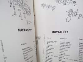 Lynx 1988 320 alkaen rungon nr 870551, 330 alkaen rungon nr 870939 moottorikelkka -varaosaluettelo - reservdelskatalog / snow scooter parts manual