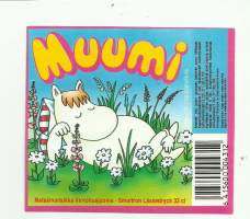 Muumi   juomaetiketti