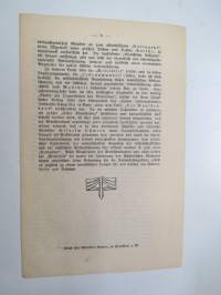 Das Phyletische Archiv in Jena (von Ernst Haeckel) -sonderabdruck aus &quot;Das freie Wort&quot; -&quot;Herrn Dr. Federley... omiste ja alkuperäinen nimikirjoitus Ernst Haeckel