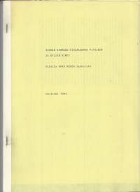 Vanhan Vehmaan kihlakuntien piäjien ja kylien nimet / otteita Arvo Meren teoksista 1943  moniste alla mainitusta kirjasta