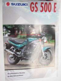 Suzuki GS 500 E -myyntiesite saksaksi