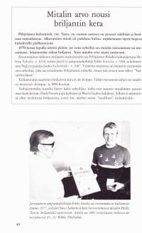 Kultamitali briljantilla, 1989. Pohjalaisen Kultamitali 60 vuotias 1929-1989. Sanomalehti Pohjalaisen urheilupalkinnon historiikki.