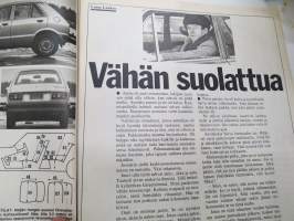 Tuulilasi 1979 nr 1, Lada 1200 L, Volvo 343 100 omistajahaastattelua, Charade XG, Toyota maasturi Pickup, Chrysler Horizon, Henri Toivonen,Autopaketti Saksaan, ym.