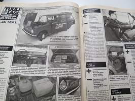 Tuulilasi 1979 nr 1, Lada 1200 L, Volvo 343 100 omistajahaastattelua, Charade XG, Toyota maasturi Pickup, Chrysler Horizon, Henri Toivonen,Autopaketti Saksaan, ym.