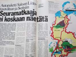 Tuulilasi 1979 nr 1, Lada 1200 L, Volvo 343 100 omistajahaastattelua, Charade XG, Toyota maasturi Pickup, Chrysler Horizon, Henri Toivonen,Autopaketti Saksaan, ym.