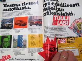 Tuulilasi 1979 nr 6, Erik Carlsson, Chevrolet Citation, Lautalla Tukholmaan, Fiat 127 sadan omistajan haastattelu, Vesiliirtotesti, Starlet loppuarvostelu, ym.