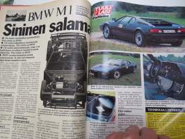 Tuulilasi 1979 nr 10, Lämmityslaitevertailu, Petro-Saab kestotesti, BMW M1, Volvo 244 GLD, Suurajojen pituushypyt, Opel Kadett 1.3 De Luxe, Toyota Corolla 100 kertoo