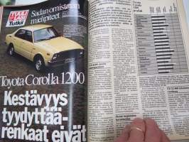 Tuulilasi 1979 nr 10, Lämmityslaitevertailu, Petro-Saab kestotesti, BMW M1, Volvo 244 GLD, Suurajojen pituushypyt, Opel Kadett 1.3 De Luxe, Toyota Corolla 100 kertoo