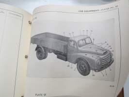 Morris 3-ton, 5-ton series 3 - volume 3 Service Parts List (AKD 920) -varaosaluettelo