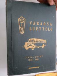 Sisu linja-autot 1945-1953 varaosaluettelo -parts catalog