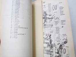 Sisu linja-autot 1945-1953 varaosaluettelo -parts catalog