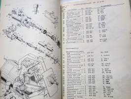 Sisu kuorma-autot K-25 SI/4000, K-28 SI/4500 1956-1958 varaosaluettelo -parts catalog