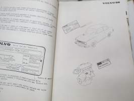 Volvo 66 Resrvdelskatalog, Parts Catalogue, Catalogue de Pièces, Ersatzteilkatalog, Catalogo de Repuestos -varaosaluettelo